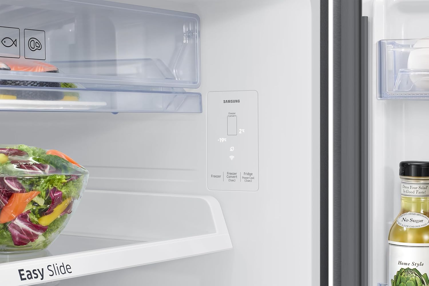 Samsung RT56HG7A61SLTL 530L (2026 ModeL)  5-in-1 Convertible Double Door Refrigerator – Silver, Twin Cooling, Wi-Fi Enabled, AI Energy Mode, Digital Inverter Compressor-Online Mahajan Electronics