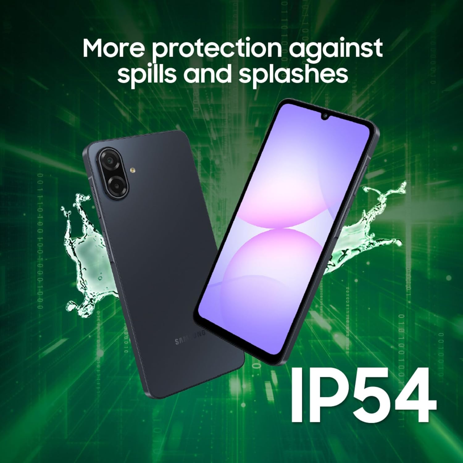 Samsung Galaxy A07 5G Smartphone (Black, 6GB RAM, 128GB Storage) | 120Hz Refresh Rate | Massive 6000mAh Battery | 50MP True Dual Camera | 6 Gen OS Upgrades | Knox Vault Mahajan Electronics Online