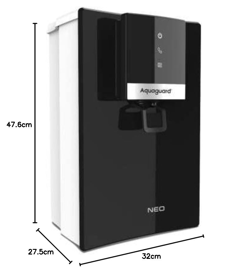 Eureka Forbes Aquaguard Neo Uv+Uf+Mc Water Purifier|Mineral Charge Technology|6.2L Storage|Suitable For Municipal Water,Not Suitable For Borewell/ Tanker Water|Free Installation|2 Free Services Mahajan Electronics Online