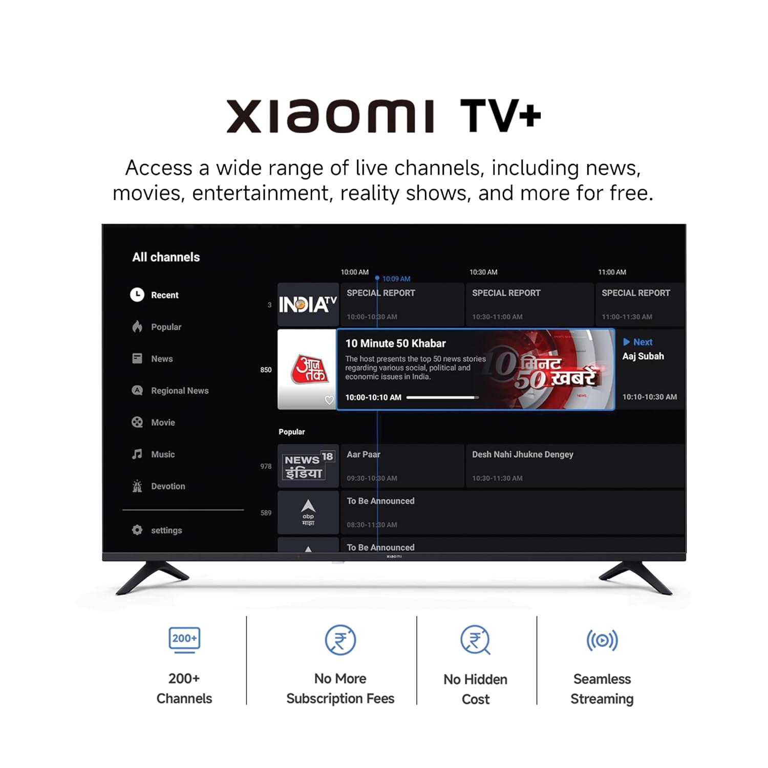 Xiaomi L43MB-AFIN 108 cm (43 inch) A Full HD Smart Google LED TV Mahajan Electronics Online