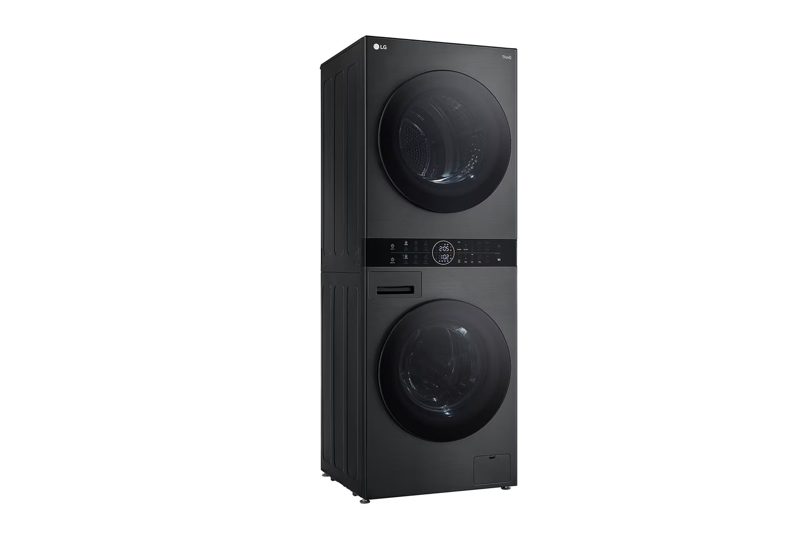 LG FWT1310PB 13 kg (Wash) / 10 kg (Dry) WashTower™ with AI Direct Drive™, Dual Inverter Heat Pump™, Platinum Black, 5 Star LG