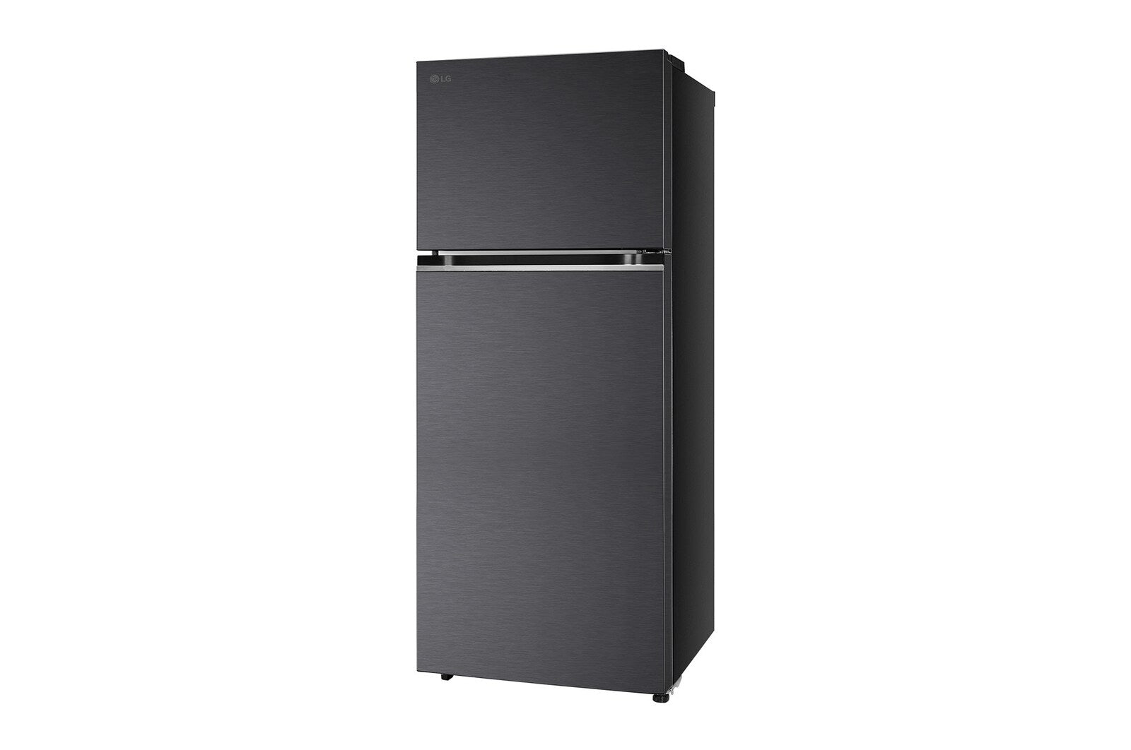 LG GLT3826SNMC 380L 2 Star Frost Free Double Door Refrigerator (Smart Inverter Compressor, Convertible Freezer, Wife , Matte Black) LG