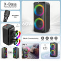 iGear X-Bass 60 Ultimate 60W Portable Bluetooth Party Speaker with Dual Bass Radiators Mahajan Electronics Online