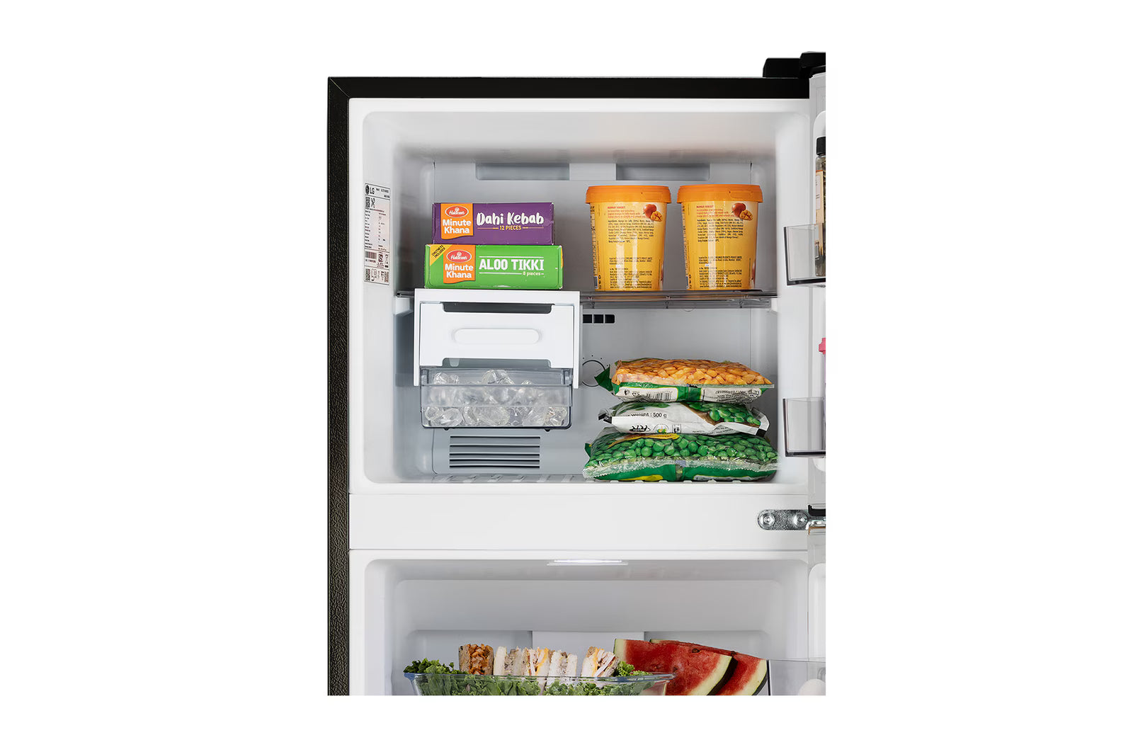 LG GLT2216WYOB 225L Double Door Refrigerator with Smart Mode, Auto Smart Connect, Smart Inverter Compressor, Multi Air Flow, Onyx Black, 1 Star Mahajan Electronics Online