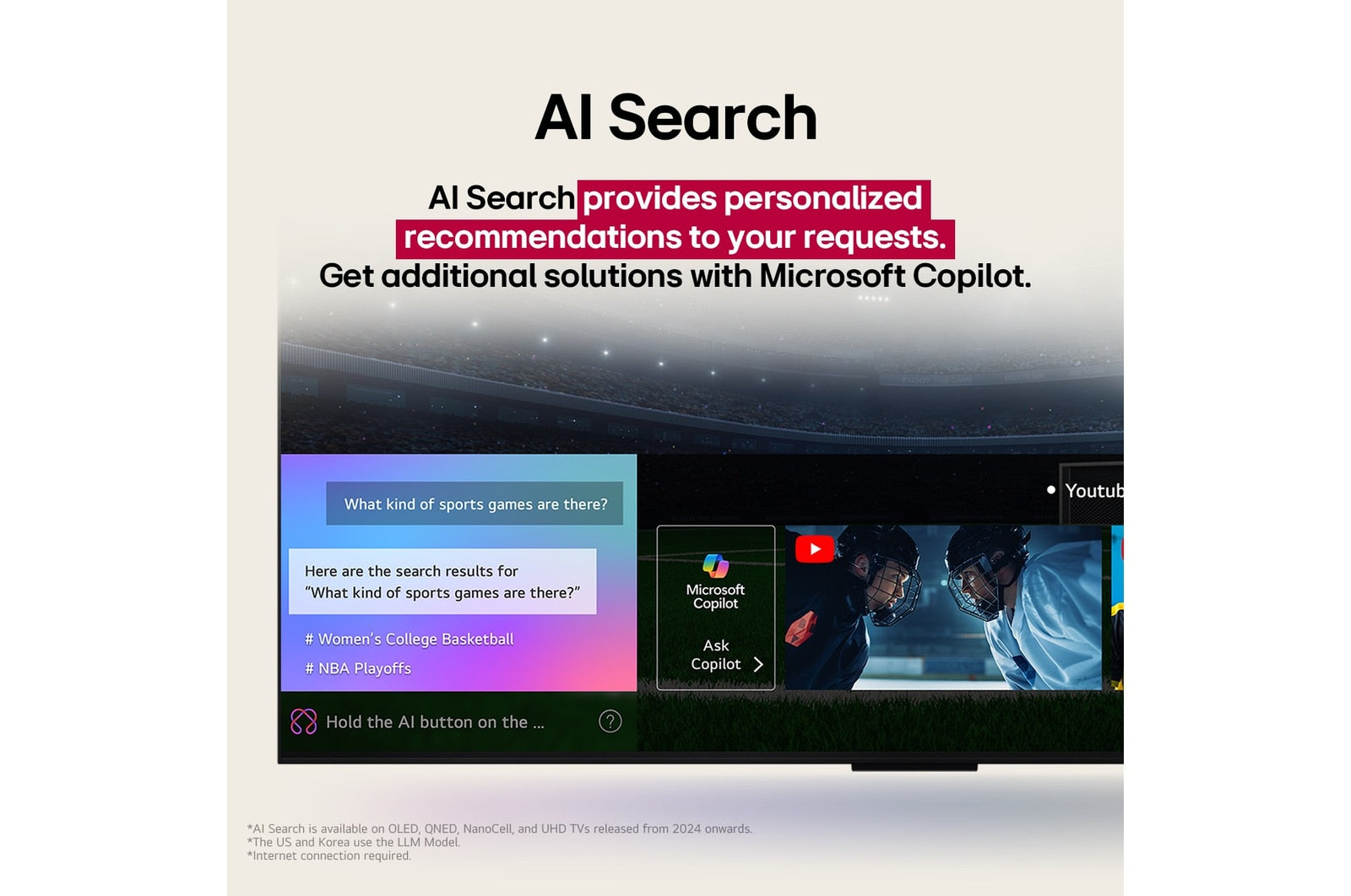 LG 55QNED92ALA 139cm (55) QNED MiniLED AI TV ,α8 AI Processor 4K Gen2, 144 Hz VRR Refresh Rate, AI Picture Pro with Dolby Vision & Atmos Mahajan Electronics Online