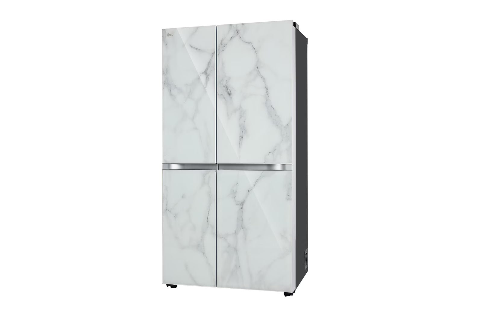 LG GL-B257DUW3 650L Side-by-Side Refrigerator, Convertible, Multi-Air Flow, Smart Diagnosis™, Ultra Glam White, 3 Star Mahajan Electronics Online