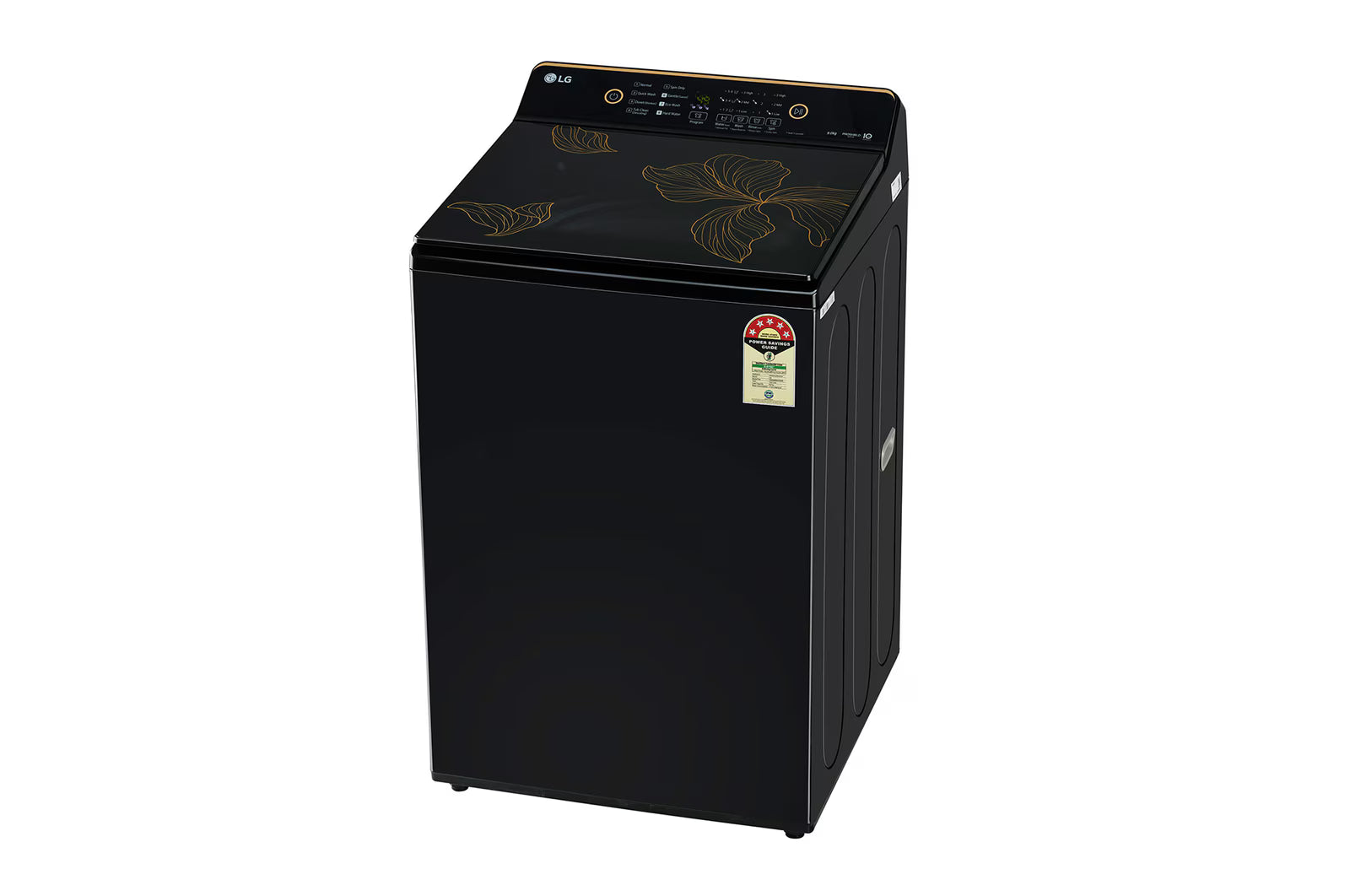 LG T90KMOB1Z 9Kg Top Load Washing Machine, Hard Water Wash, Onyx Black, 5 Star 2025 Mahajan Electronics Online