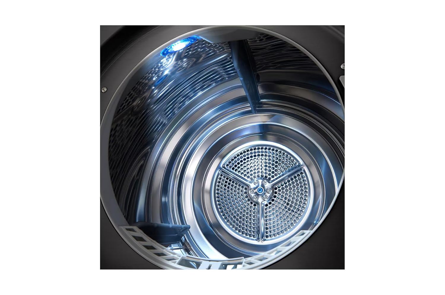 LG DHV09SAB 9Kg Dryer , Dual Inverter Heat Pump, Black Steel Mahajan Electronics Online