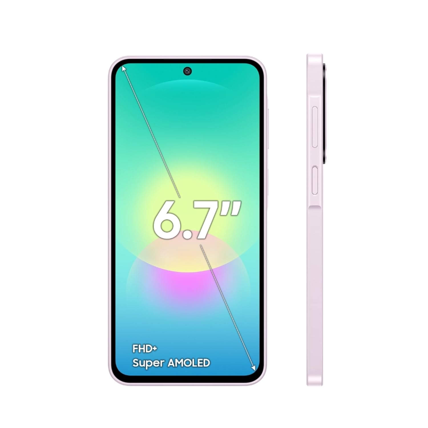 Samsung Galaxy A27 5G (Light Pink, 6GB RAM, 128GB Storage) | 50MP No Shake Triple Camera | Snapdragon 4nm Processor | LPDDR5x | UFS 3.1 Storage | 6 Gen OS Upgrades | Super AMOLED Display Samsung