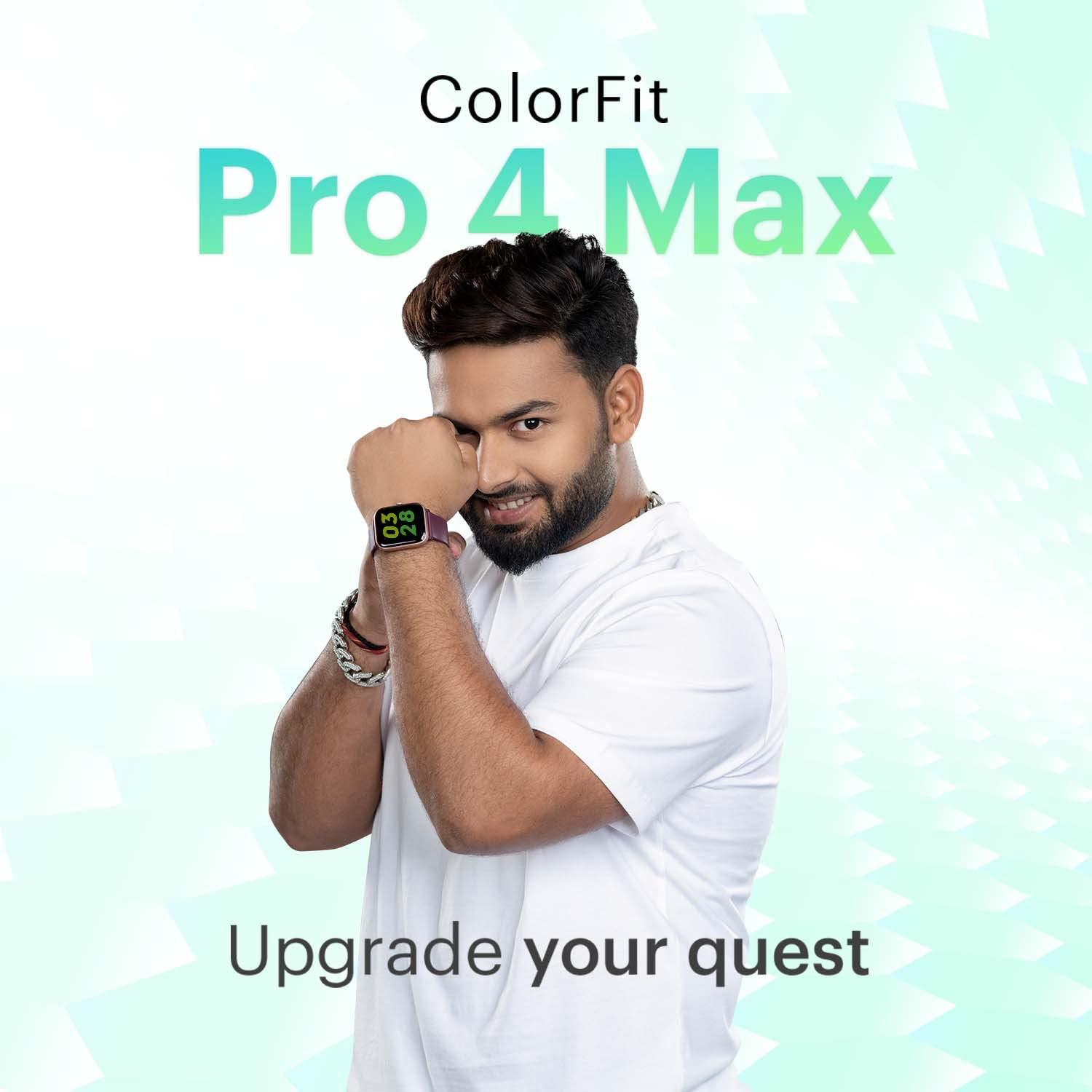 Noise ColorFit Pro 4 Max 1.8" Biggest Display, Bluetooth Calling Smart Watch, Built.in Alexa, (Rose Gold) - Mahajan Electronics Online
