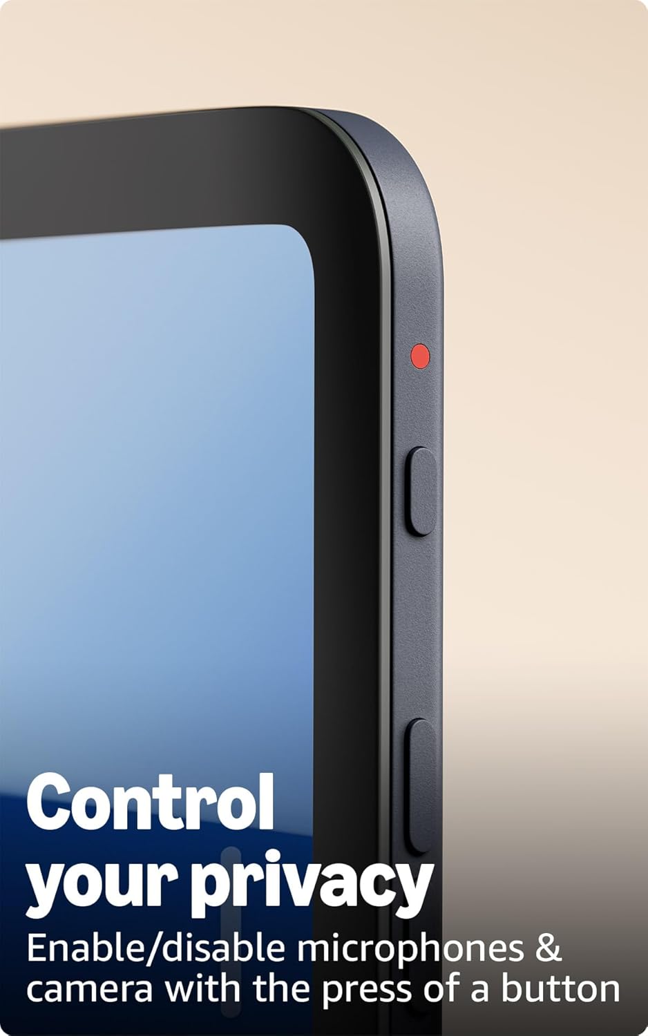 Amazon Echo Show 8 (newest model), vibrant 8.7" HD display with spatial audio & Alexa, new sleek design, smart home controls, 2x bass speaker, 13 MP camera, bluetooth, Graphite Mahajan Electronics Online