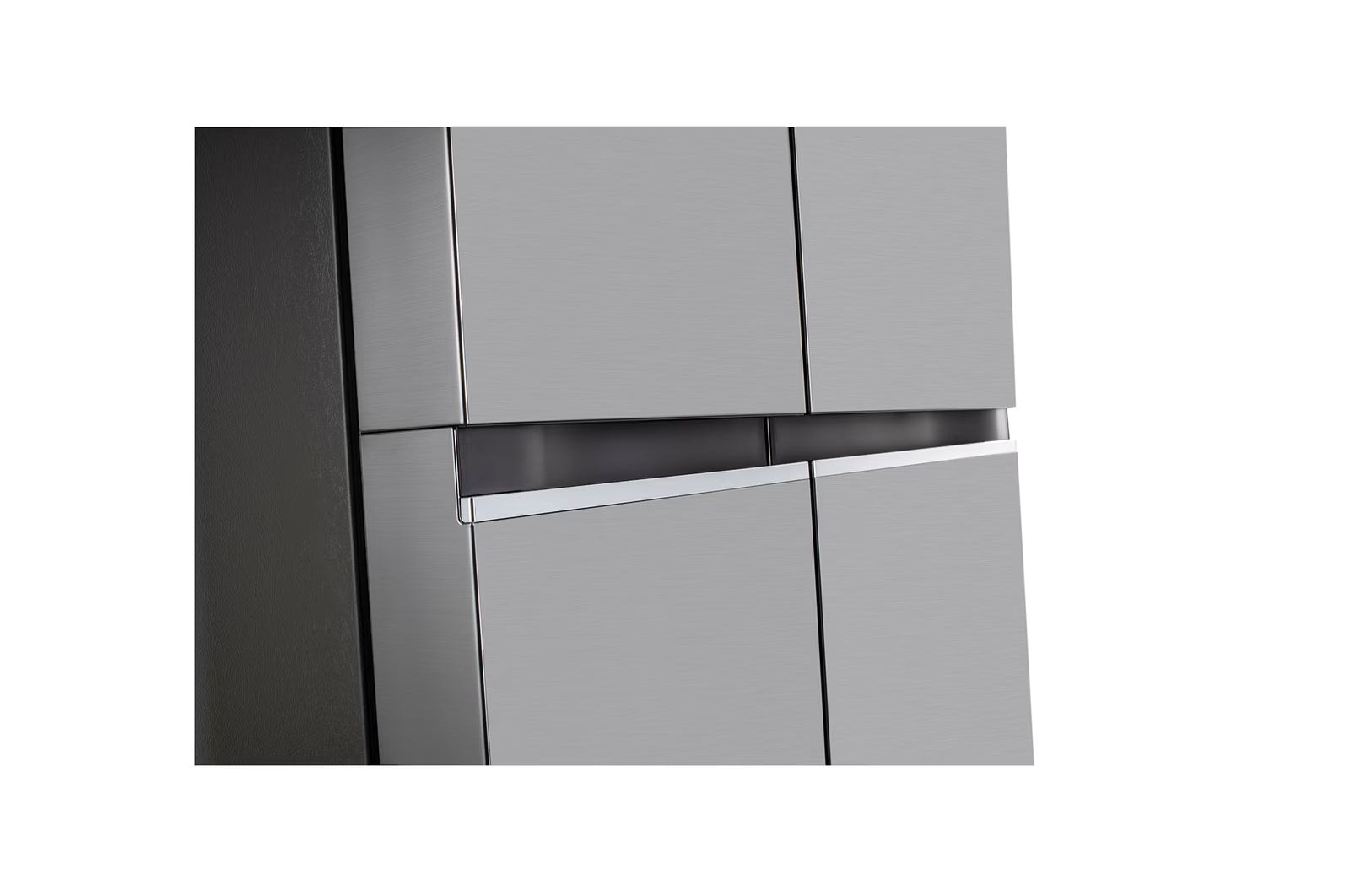 LG GL-B257HPZ3 650L Side-by-Side Refrigerator, Convertible, Door Cooling+™, Shiny Steel Finish, 3 Star Mahajan Electronics Online