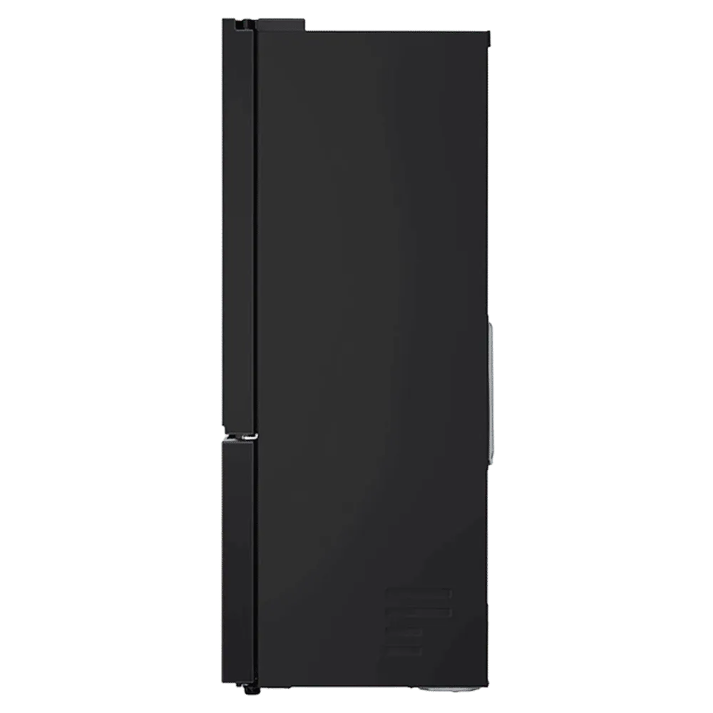 LG GV-B25FFGMB 574 Litres 3 Star Frost Free French Door Smart Wifi Enabled Refrigerator with Hygiene Fresh Plus ( Black Glass) Mahajan Electronics Online