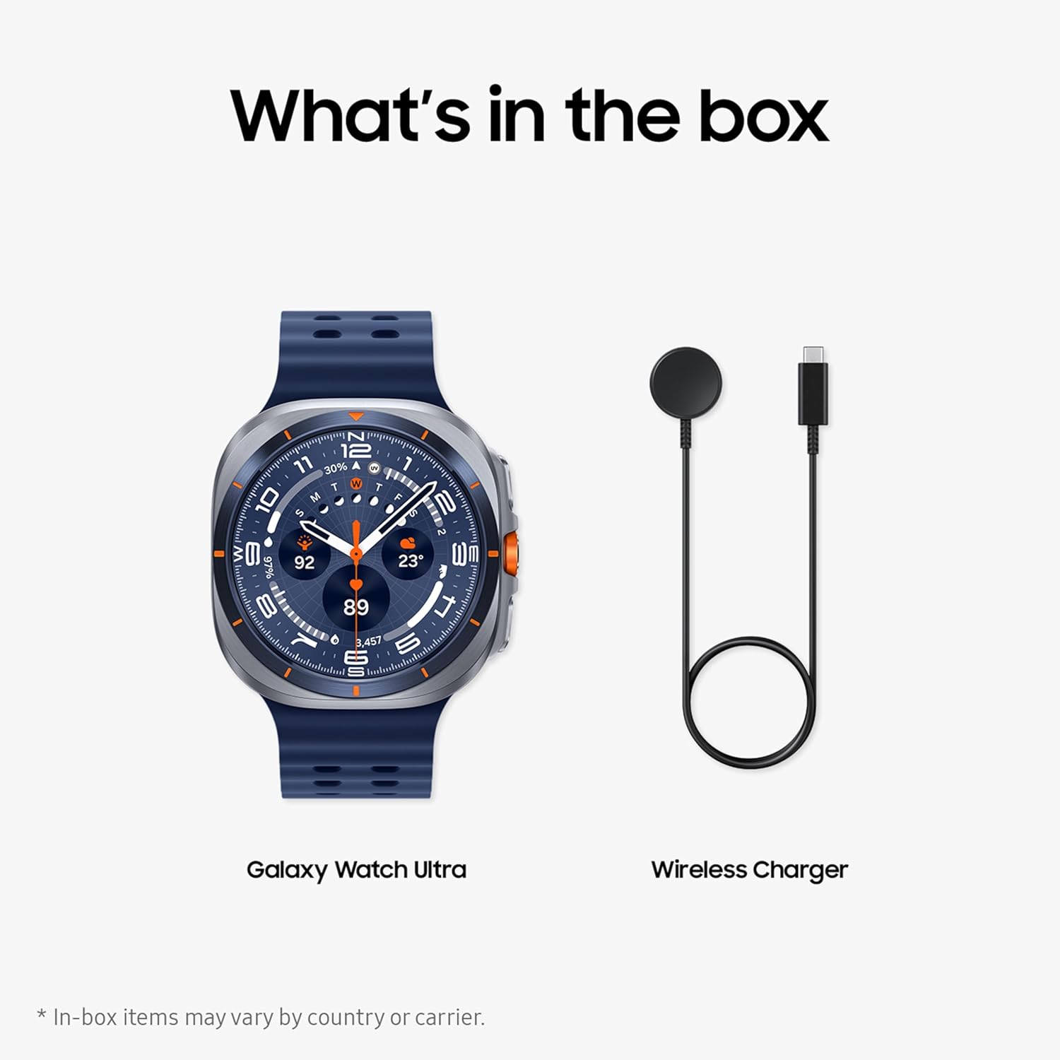 Samsung Galaxy Watch Ultra (47mm, LTE, Titanium Blue) with Upto 100h Battery | 3nm Processor | Dual GPS | Quick Button/Siren | Sapphire Glass | 10ATM & IP68 | BP & ECG Monitor | Energy Score & Ages Mahajan Electronics Online