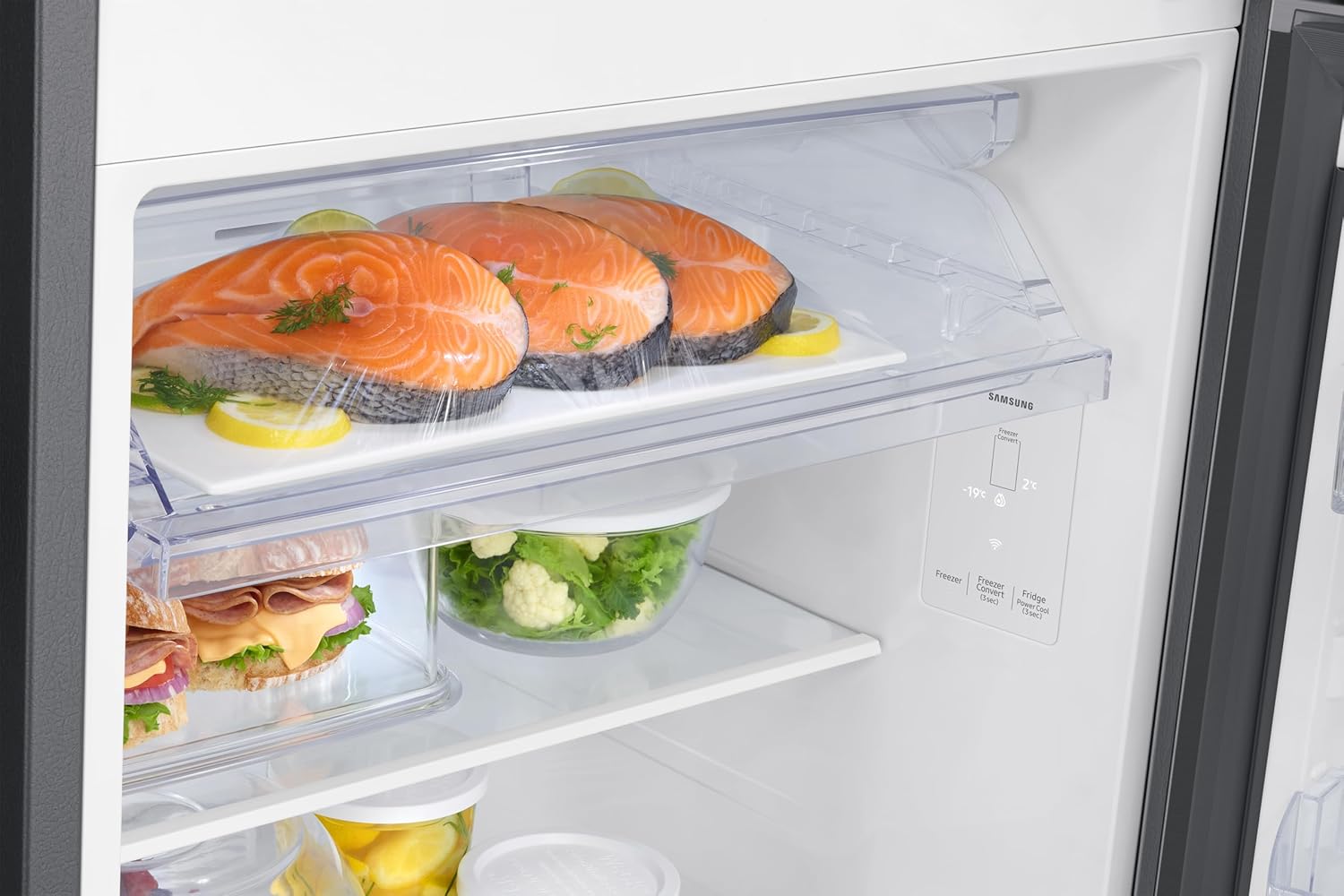 Samsung RT38HG5A42BXHL 350 L, 2 Star, Convertible 5-in-1, Digital Inverter, Frost Free Double Door, WiFi Bespoke AI Refrigerator ( Luxe Black, 2026 Model) Mahajan Electronics Online