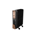 Crompton Insta Fervor 9 Fins 2400 Watts Oil Field Room Heater OFR with PTC fan, Black Gold - Mahajan Electronics Online