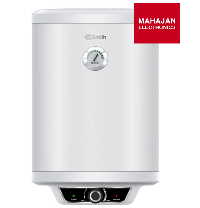 AO Smith Elegance Prime 25L 5-Star Vertical Storage Water Heater – Blue Diamond Glass-Lined Tank, Incoloy Heating Element, RRID Technology | Made in India