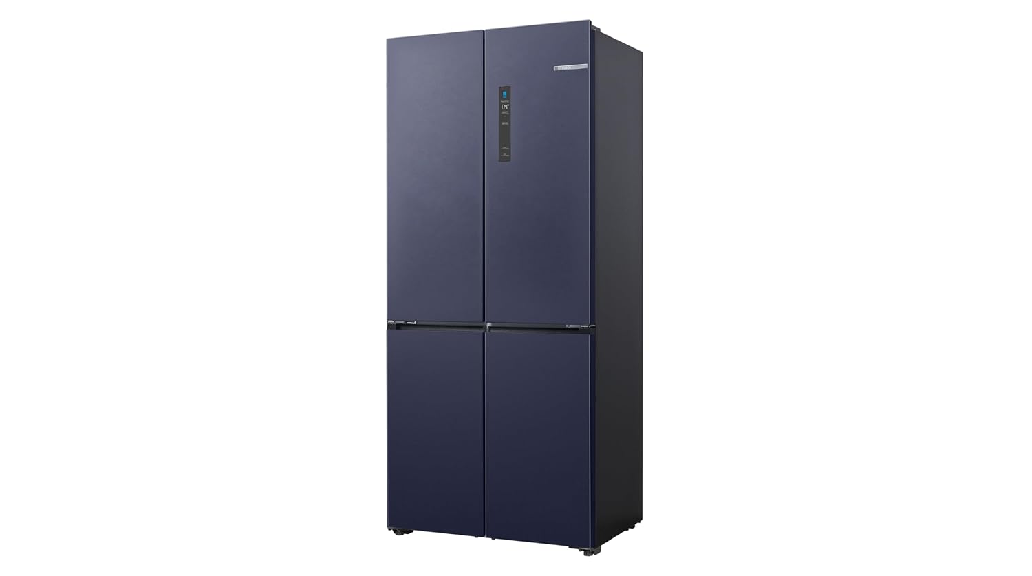 Bosch KCP88E256I 503L, 3 Star 2026 Model, Frost Free 4 Door Side-by-Side Refrigerator with Perfect fit technology,Zero Gap, Prevents wall collision,VitaFresh Plus Technology( Dark Lake Metal)-Online Mahajan Electronics