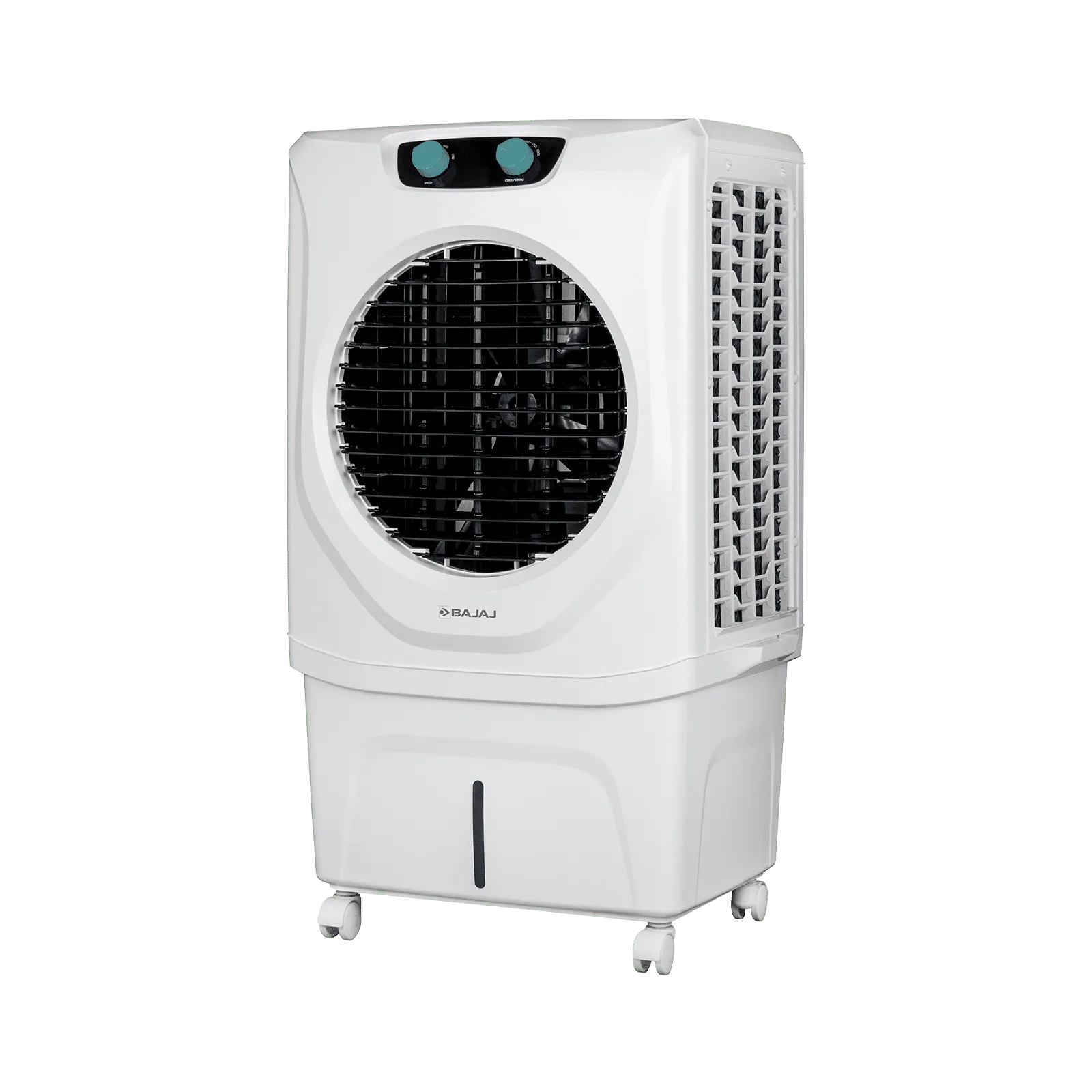 Bajaj BAJAJ SHEILD CHISEL 74L Desert Air Cooler | 78 Ft Air Throw | Hexacool Technology | Inverter Compatible | Honeycomb Pads | 600 Sq. Ft. Coverage-Online Mahajan Electronics
