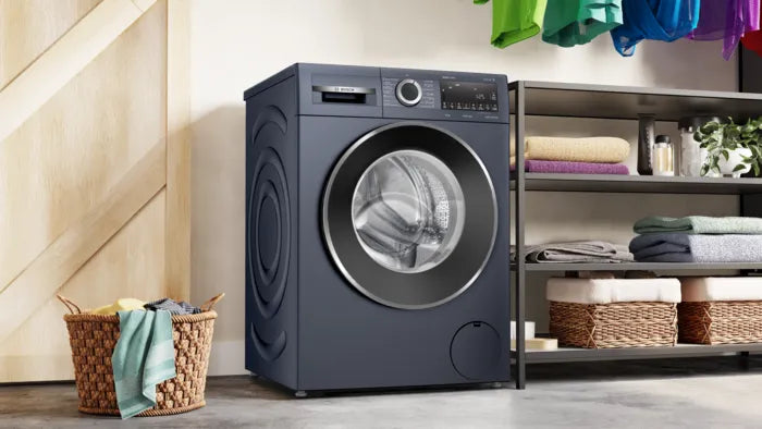 Bosch WGA2341PIN  8 kg Fully Automatic Front Load Washing Machine,(Dark Lake, Anti Wrinkle, SpeedPerfect, AntiStain.Mahajan Elctronics Online