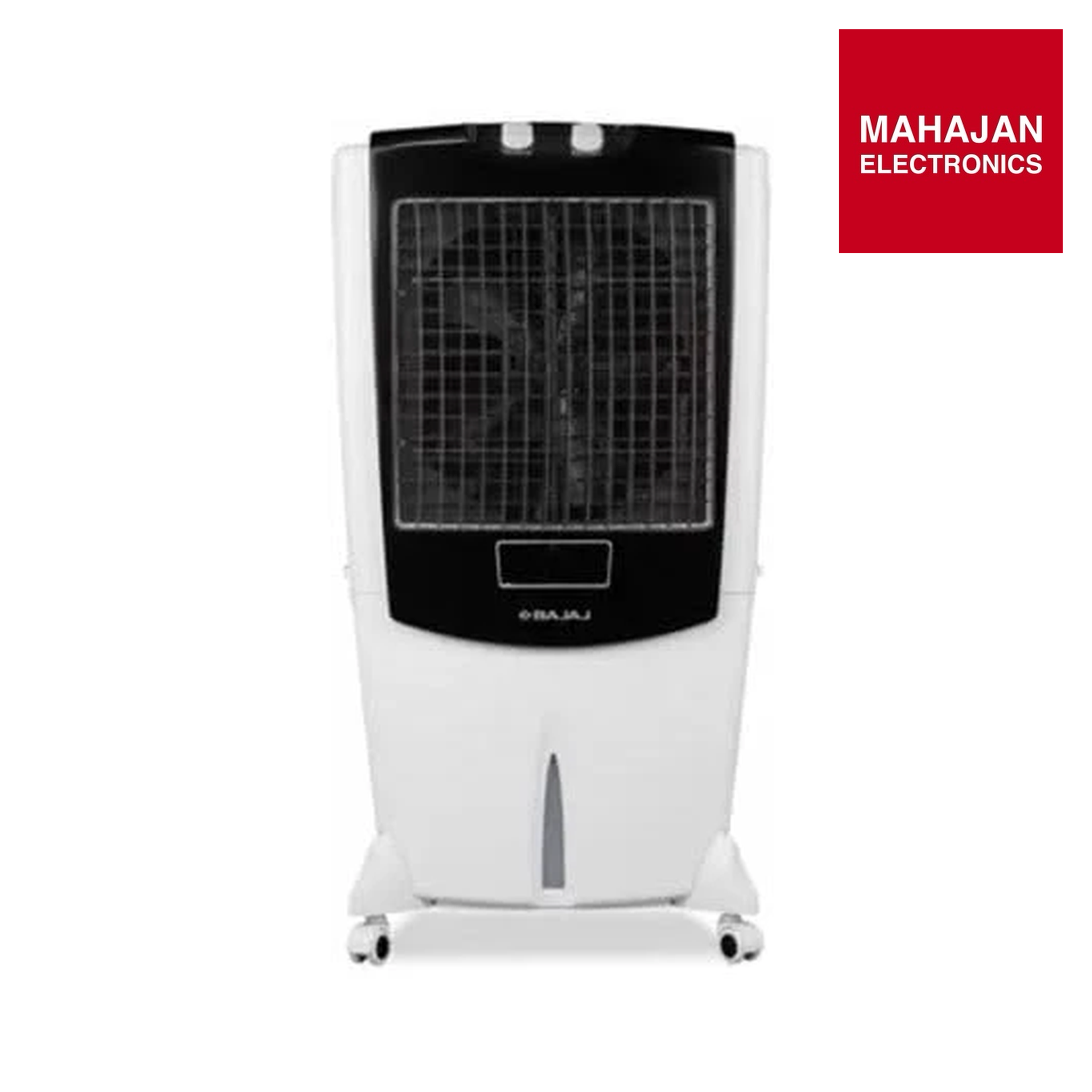 Bajaj Shield Series Mighty 104 Litre Desert Air Cooler for home with Dura Marine Pro Pump| Dura Tuff Pro – Mahajan Electronics Online.