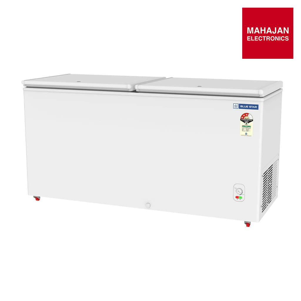 Blue Star HT3-M525 525 L Double Door Deep Freezer White – Mahajan Electronics Online.
