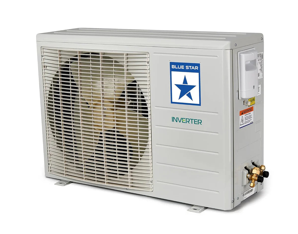 Blue Star IC318DXU 1.5 Ton 3 Star Inverter AC 5-in-1 Convertible Cooling, Copper, ONLINE MAHAJAN ELECTRONICS