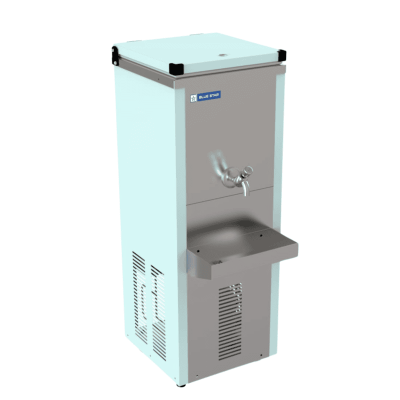 Blue Star SWC 1515 PS Electric Water Cooler | 15 L Storage Capacity | 15 LPH Cooling | Single Tap | Stainless Steel Tank-Online Mahajan Electronics