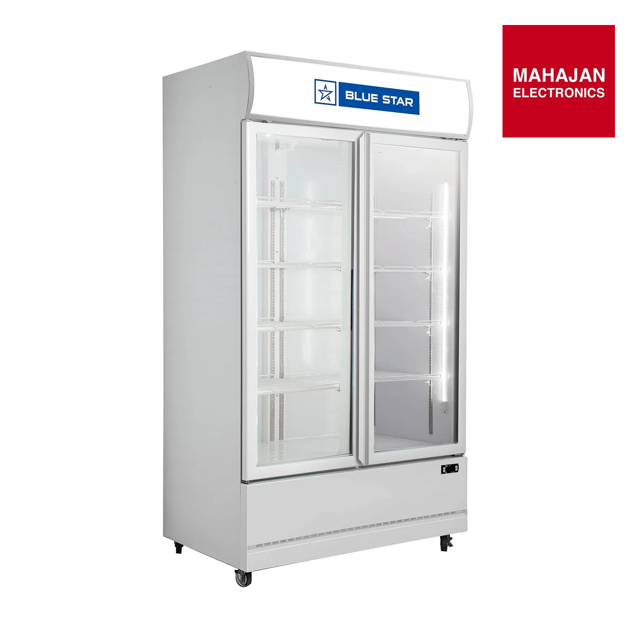 Blue Star VC600CD 568 L Double Door Visi Cooler (R290 Refrigerant, LED Light, Digital Temperature Control Mahajan Electronics