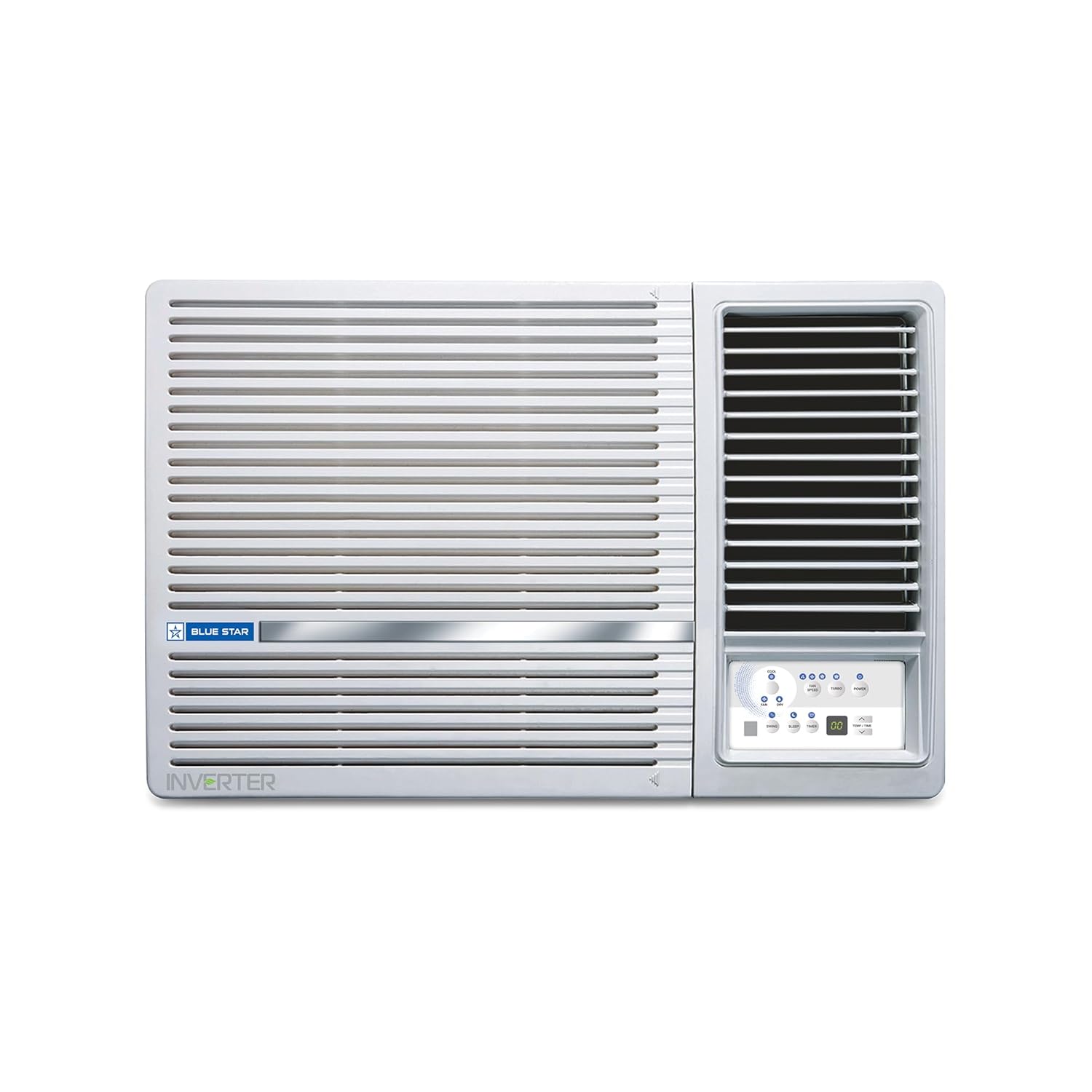 Blue Star WIE318L 1.5 Ton 3 Star Inverter Window AC (Copper, Turbo Cool, Hydrophilic Blue Fins, Dust Filters, Self-Diagnosis,  White) Mahajan Electronics Online