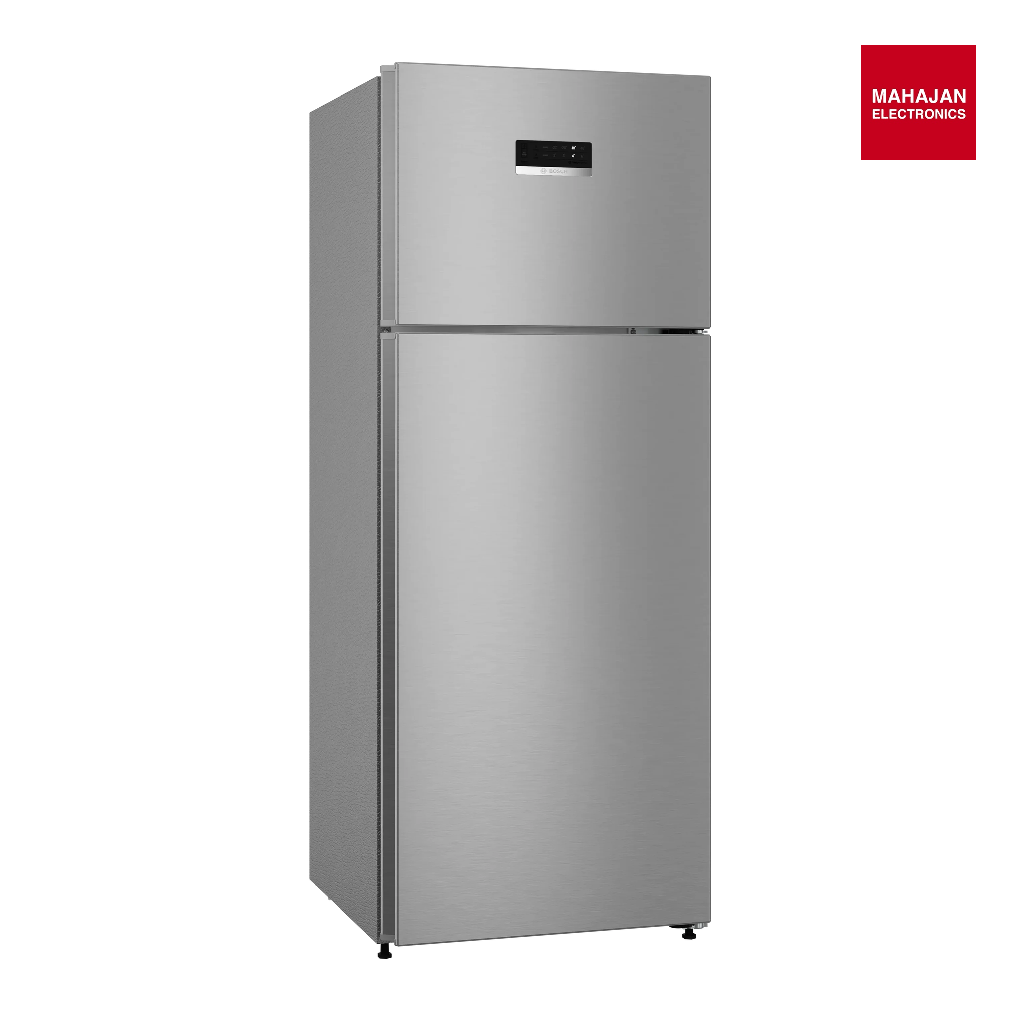 Bosch CTC27S22VI 243L 2 Star Inverter Frost free Double Door Refrigerator ( 6-in-1 Convertible, 18 Hours Cooling Retention, Digital Display, Super Freeze, 80min Convert,Fine Steel) MAHAJAN ELECTRONICS ONLINE