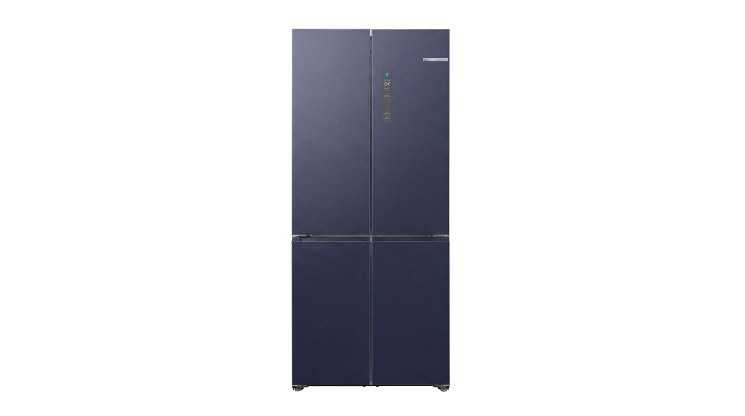 Bosch KCP88E256I 503L, 3 Star 2026 Model, Frost Free 4 Door Side-by-Side Refrigerator with Perfect fit technology,Zero Gap, Prevents wall collision,VitaFresh Plus Technology( Dark Lake Metal)-Online Mahajan Electronics