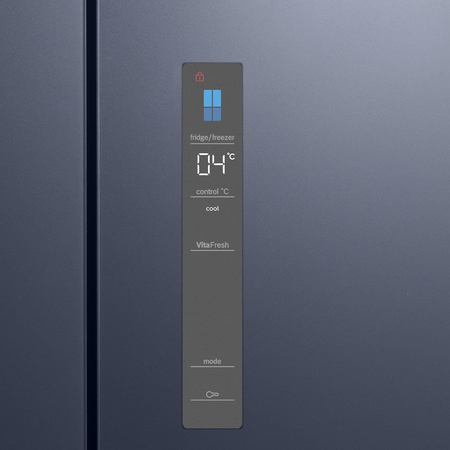 Bosch KCP88E256I 503L, 3 Star 2026 Model, Frost Free 4 Door Side-by-Side Refrigerator with Perfect fit technology,Zero Gap, Prevents wall collision,VitaFresh Plus Technology( Dark Lake Metal)-Online Mahajan Electronics