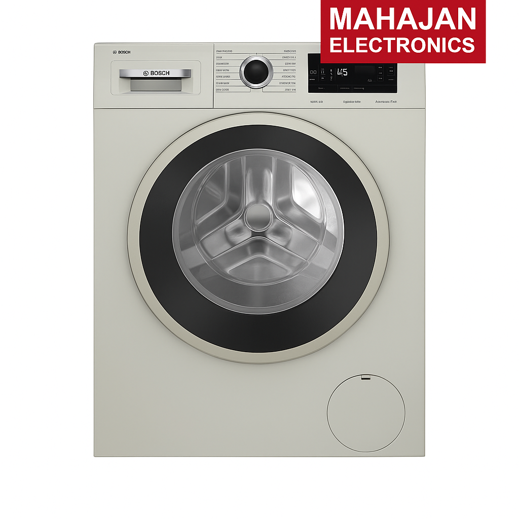 Bosch WGA264AXIN Series 8 11 kg Front Load Washing Machine – Silver Inox | i-DOS Smart Dosing | AntiStain | SpeedPerfect | Anti Wrinkle Care
