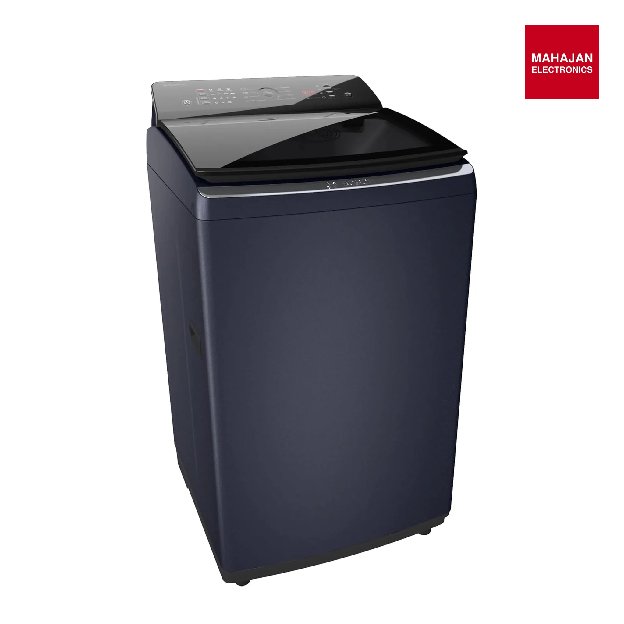 Bosch WOE802B7IN 8 Kg 5 Star Fully Automatic Top Load Washing Machine (Black/Silver) | ExpertCare Wash System | VarioInverter Motor | Soft Closing Lid