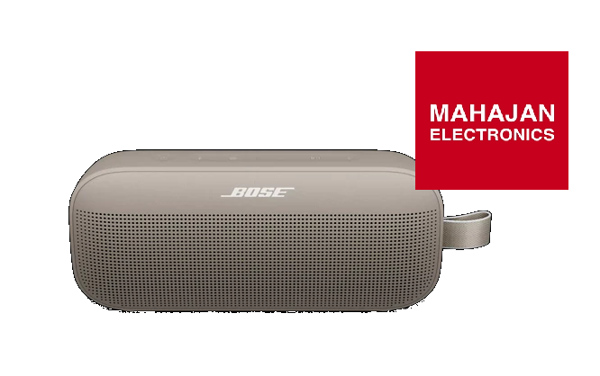 Bose SoundLink Flex Portable Bluetooth Speaker (2nd Gen) Sandstone – Model 887612-0300 | Deep Bass, 12H Battery, IP67 Waterproof