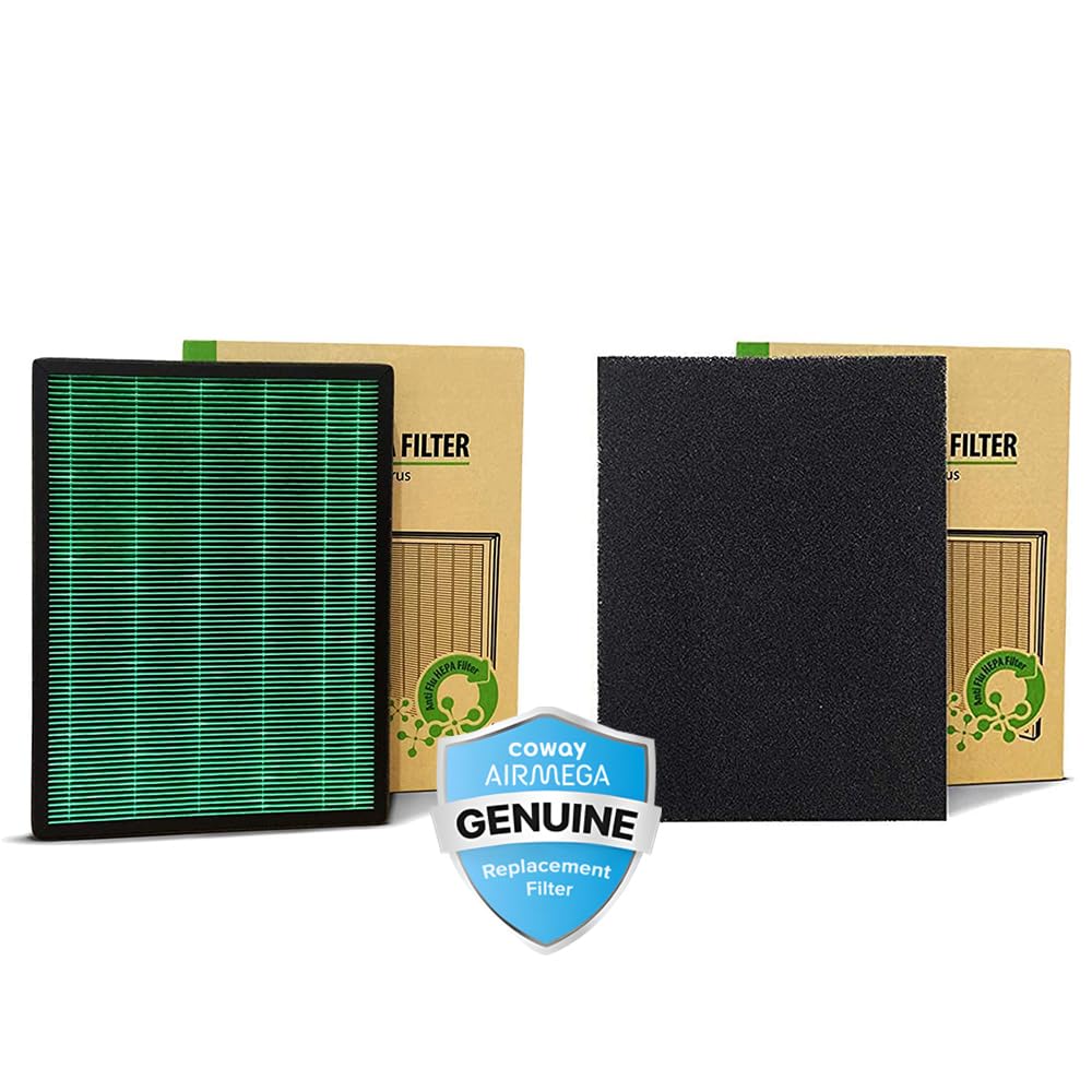 Original Coway  AirMega 150 (AP 1019 ) Carbon & HEPA Filter Set-Online Mahajan Electronics