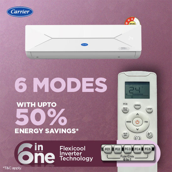 Carrier 24K XCEL EDGE GXI CAI24CE3R36F1 3 Star Split Inverter AC 1.5 ton mahajan electronics online