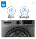 Voltas Beko 6 kg Fully Automatic Front Loading Washing Machine Anthracite (WFL6010VTMS) - Mahajan Electronics Online