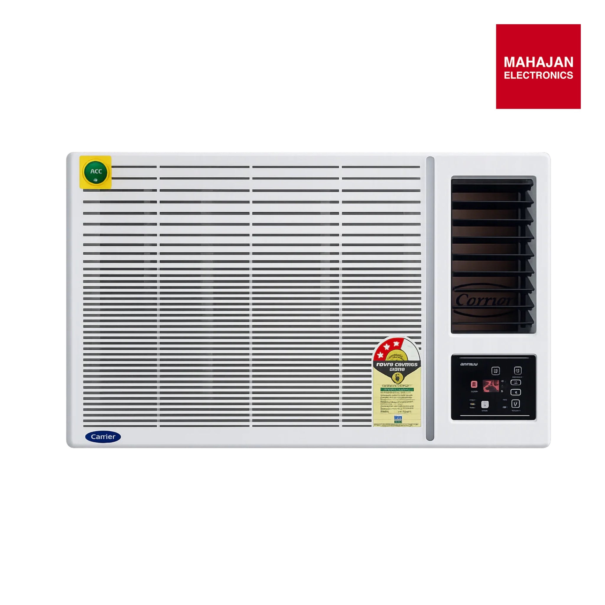 Carrier 18K Estrella Gx (E) (CAW18ER3R36F0) 3 Star Window AC 1.5 TON Copper 2026 Series Mahajan Electronics Online