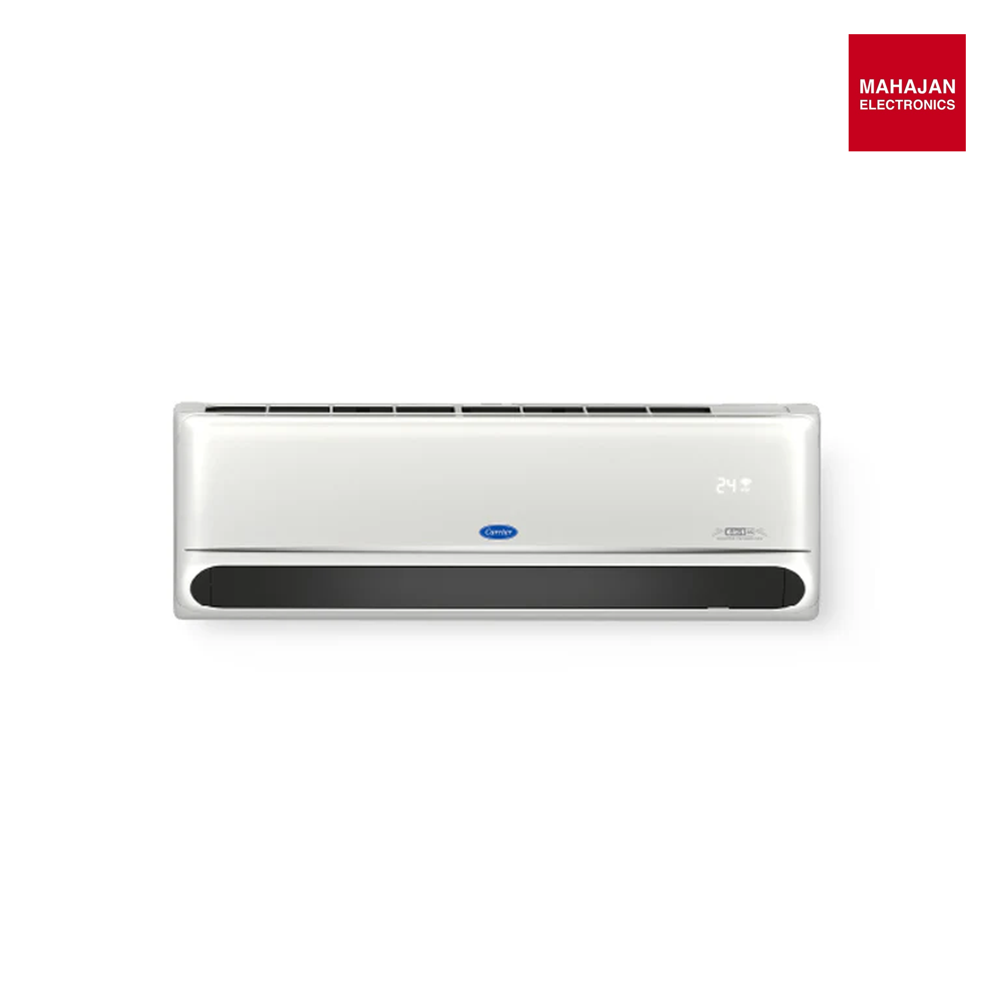 Carrier 18k INDUS GX  1.5 Ton 3 Star Fixed Speed Split AC ( R32, Copper Condenser, PM 2.5 Filter, Heating & Cooling, White) – CAS18IN3R36F0-Online Mahajan Electronics