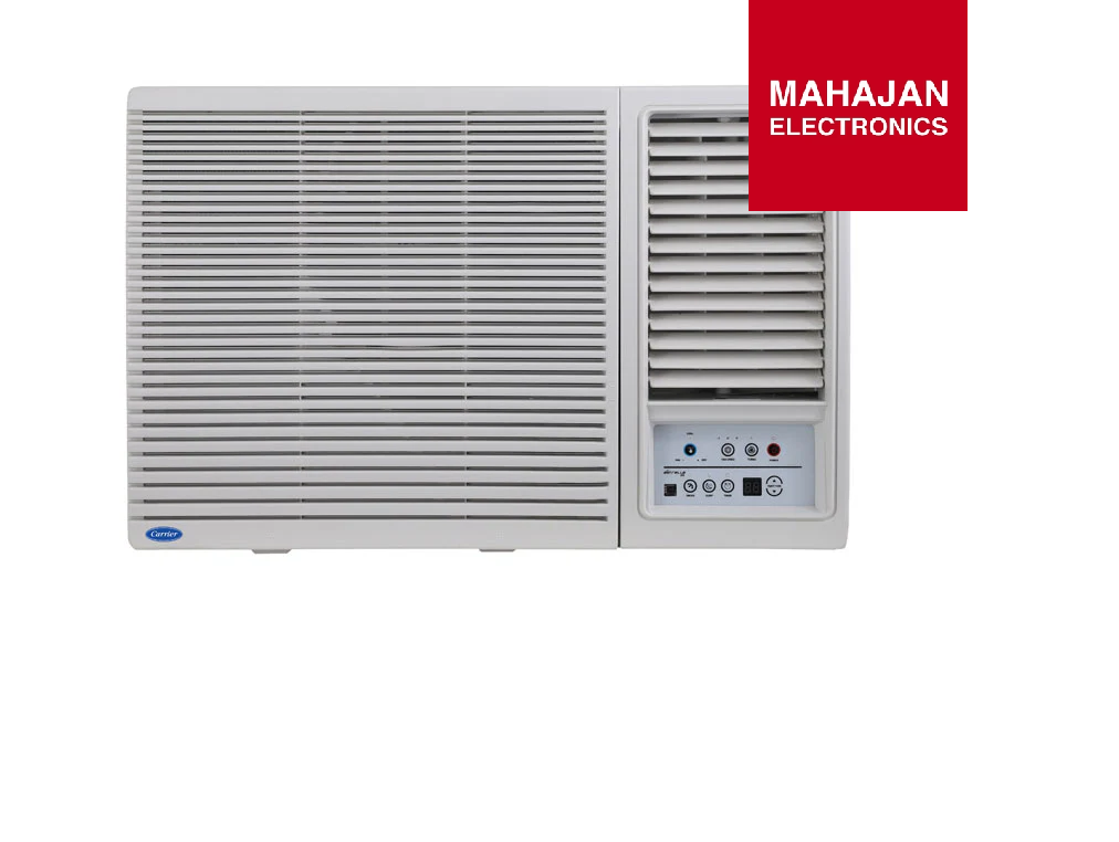 Carrier Estrella Ex CAW12EC3R34F0 1 Ton 3 Star Window AC | Copper Condenser | R32 Refrigerant | Turbo &amp; Sleep Mode