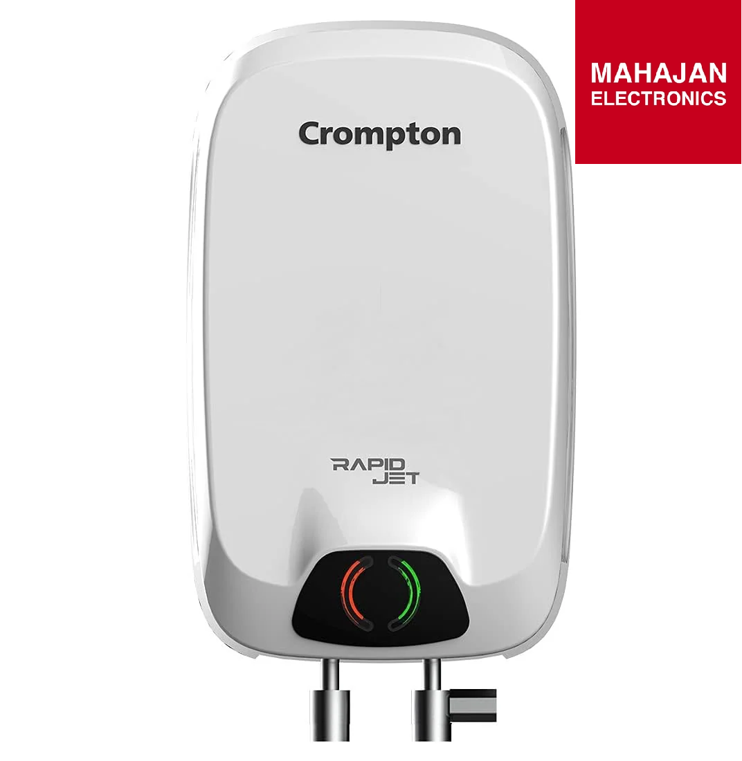 Crompton Rapid Jet 5-L Instant Water Heater with Advanced 4 level Safety (White)&nbsp;