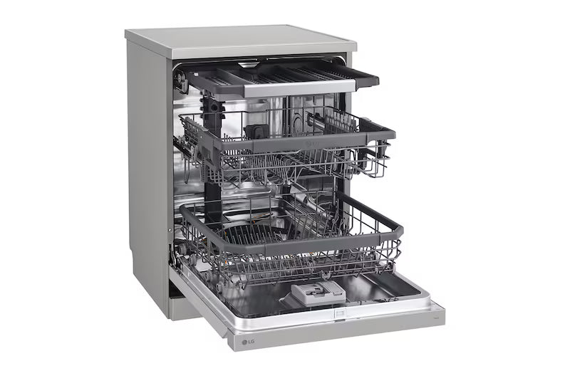 LG DFB435FM 15 Place Settings Free Standing Smart Dishwasher