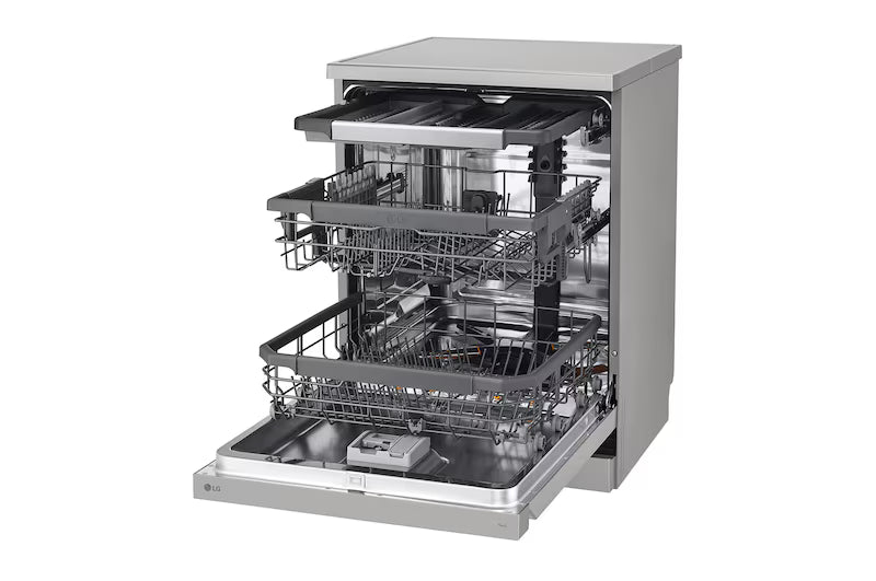 LG DFB435FM 15 Place Settings Free Standing Smart Dishwasher