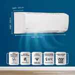 Daikin ATKL35UV16WA 1 Ton 3 Star Inverter Split AC ( 1 Ton,3 Star )-Online MahajanElectronics