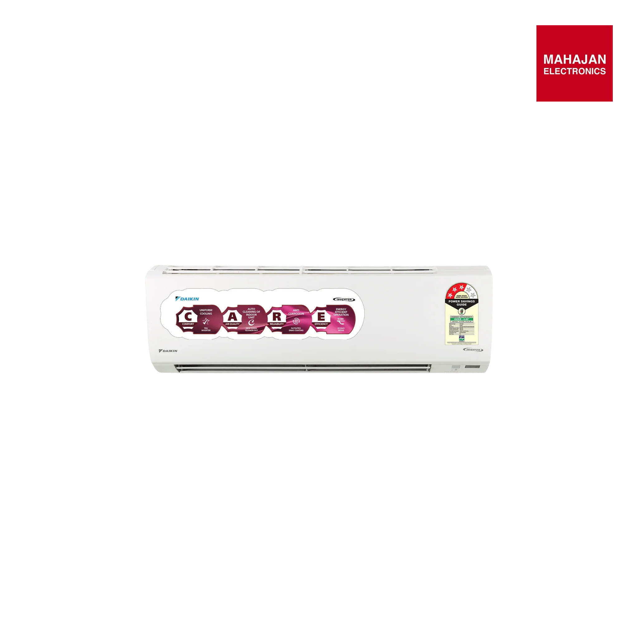 Daikin ATKL60XV16VAA 1.8 Ton 3 Star Inverter Split AC  | Copper Condenser | PM2.5 Filter | Dew Clean Technology | R32 Refrigerant Mahajan Electronics