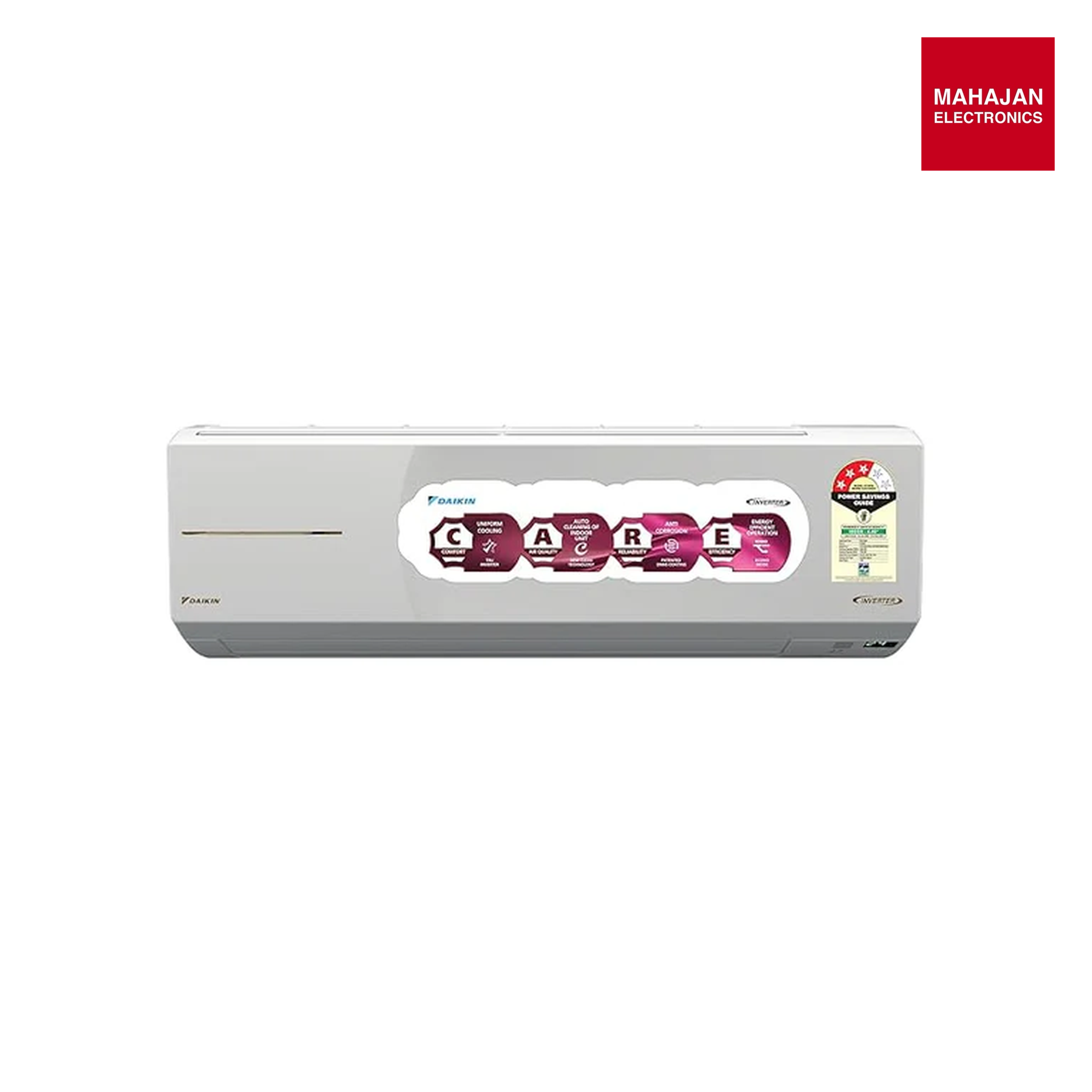 Daikin FTHT35XV16 (2026 Series) 1 Ton 3 Star Hot & Cold Heat Pump Inverter Split Air Conditioners (Copper)-Online Mahajan Electronics 