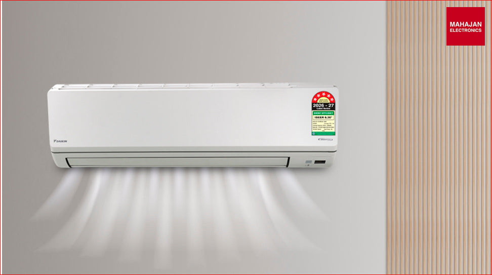 Daikin FTKF50XV16 1 5 Ton 5 Star Inverter Split AC Copper R32-Online Mahajan Electronics