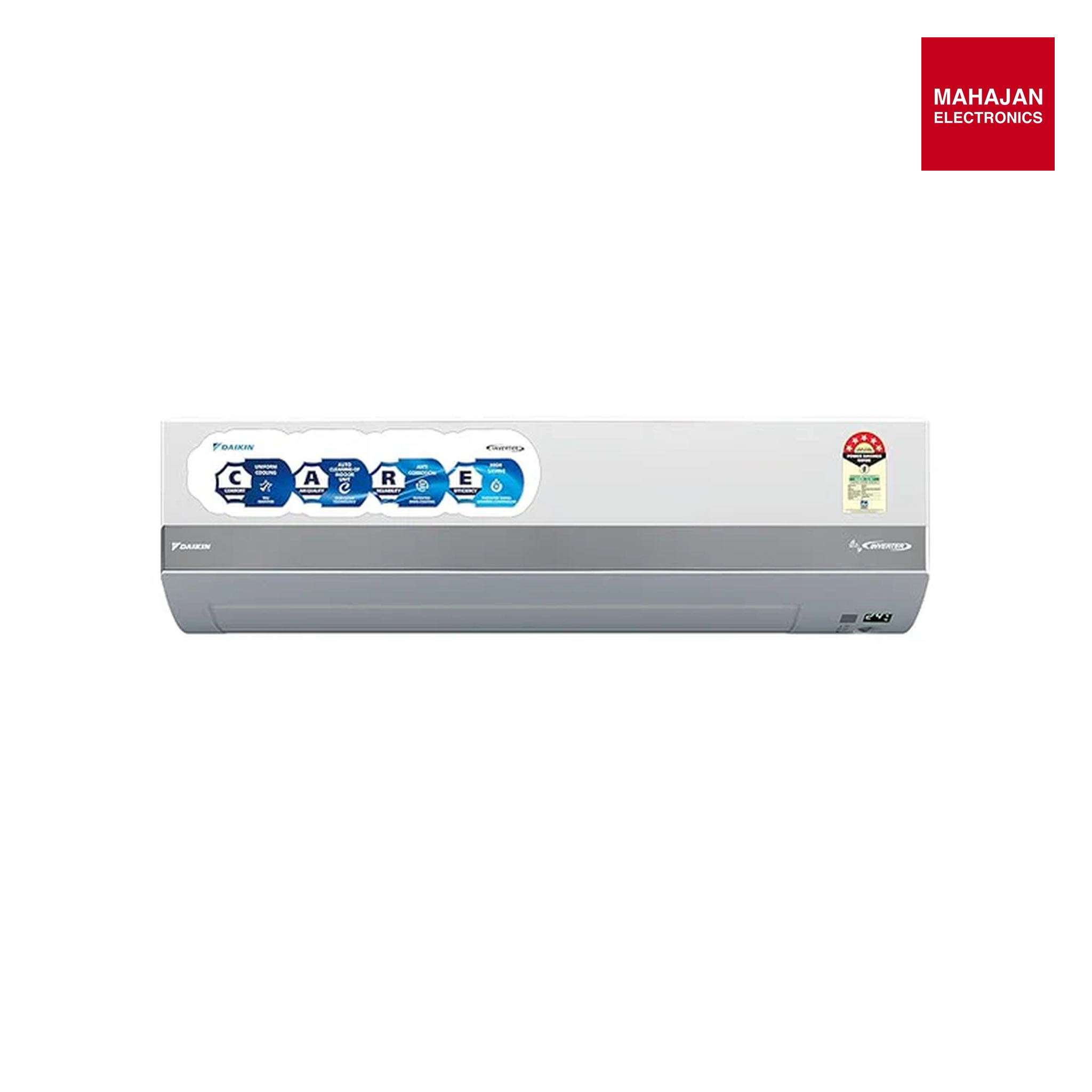 Daikin FTKM60XV16MAB 2026 Series 1.8 Ton 5 Star Inverter Split AC | Copper Condenser | Dew Clean Technology | 3D Coanda Airflow | PM2.5 Filter-Online Mahajan Electronics